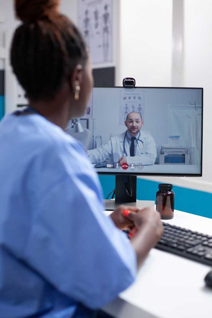 Wound care provider consultation